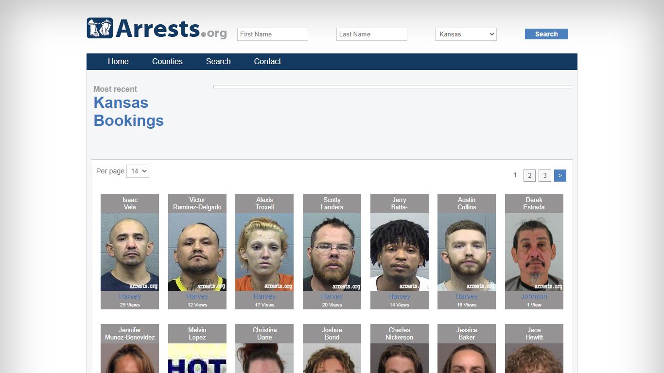 Kansas Arrests and Inmate Search